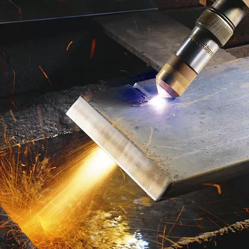 High Definition Plasma Steel Cutting