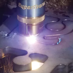High Definition Plasma Steel Cutting